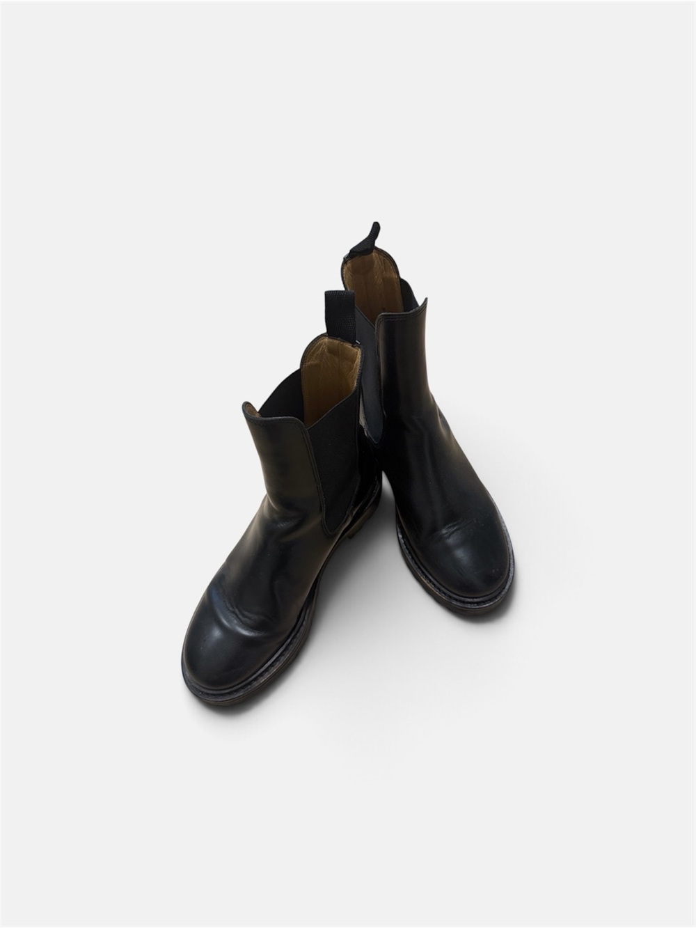 Isabel Murant Black Chelsea Boots - Classic Slip-On Ankle Boot